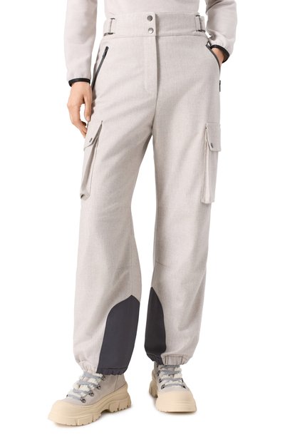 Шерстяные брюки BRUNELLO CUCINELLI, арт. MK38PP8793, фото 3