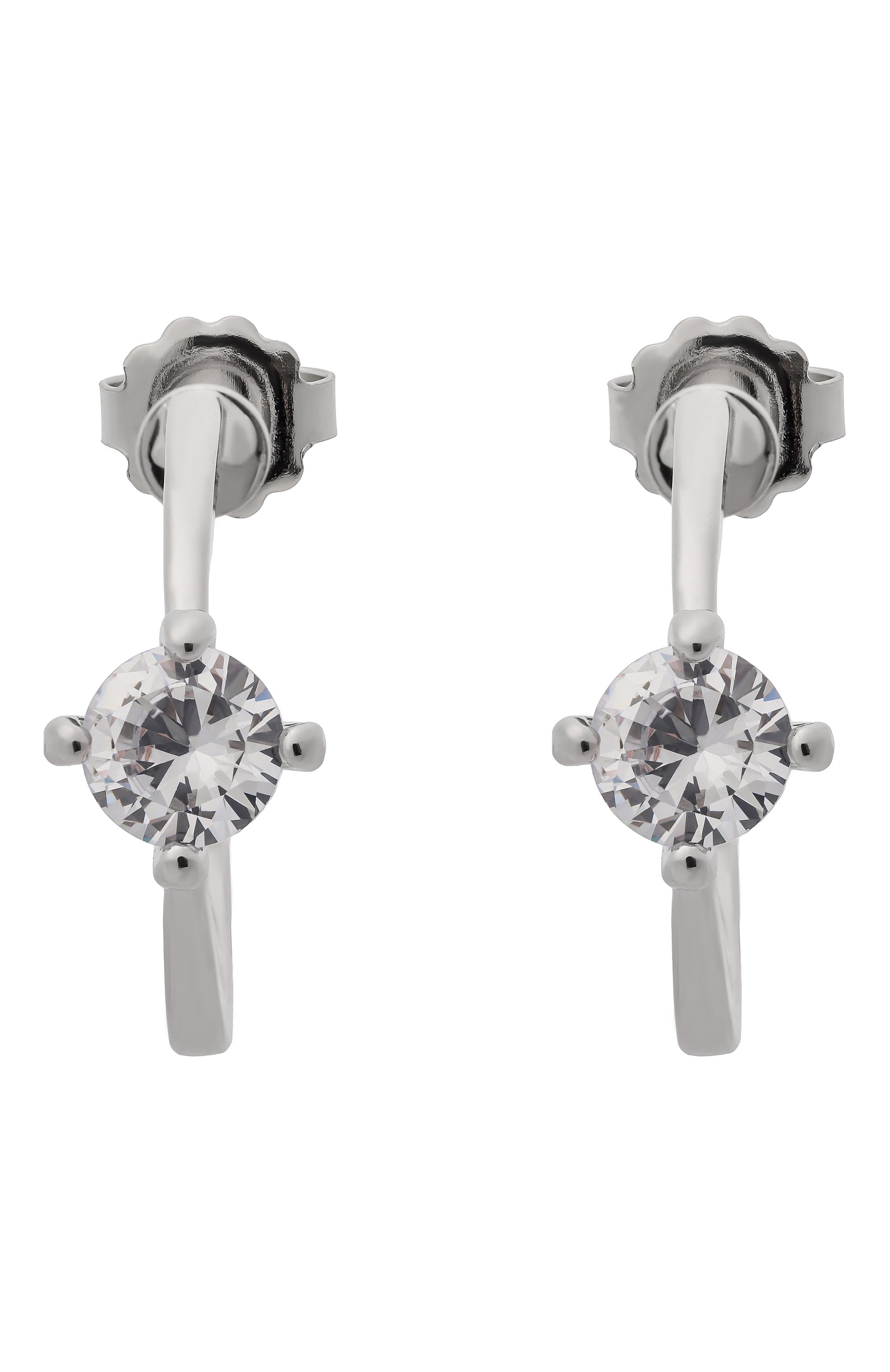 Серьги ANTON HEUNIS серебряного цвета по цене 14850 руб., арт. UNS3.04, фото 1 Серьги ANTON HEUNIS, арт. UNS3.04, фото 1