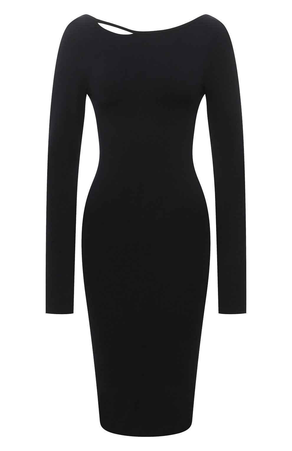 Платье HELMUT LANG черного цвета по цене 22050 руб., арт. K10HW601, фото 1 Платье HELMUT LANG, арт. K10HW601, фото 1