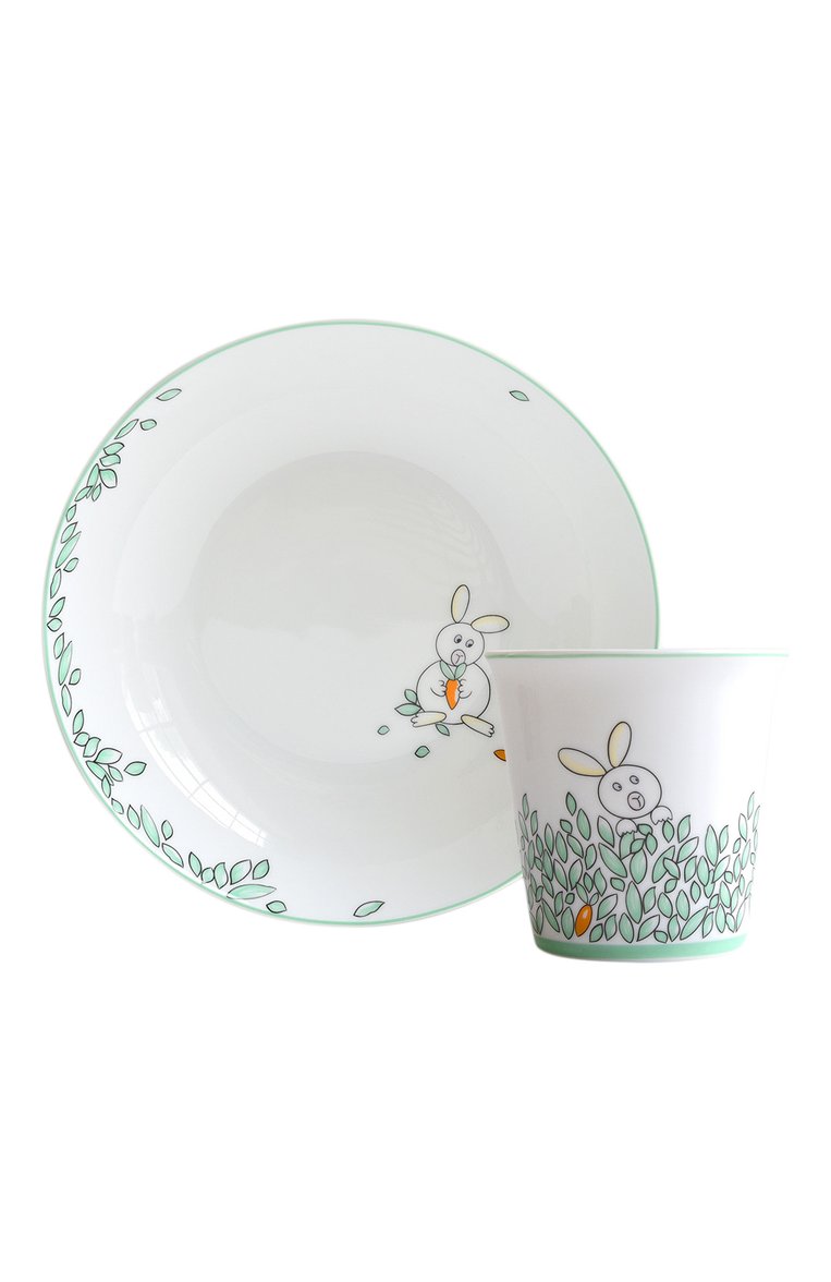 Набор  из суповой тарелки и стаканчика petit boulingrin BERNARDAUD, арт. 1755/6009, фото 1