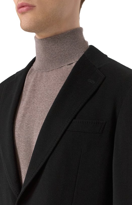 Кашемировый пиджак Stefano Ricci M1RFM22T00/MR03HA Чёрный  M1RFM22T00/MR03HA Фото 7