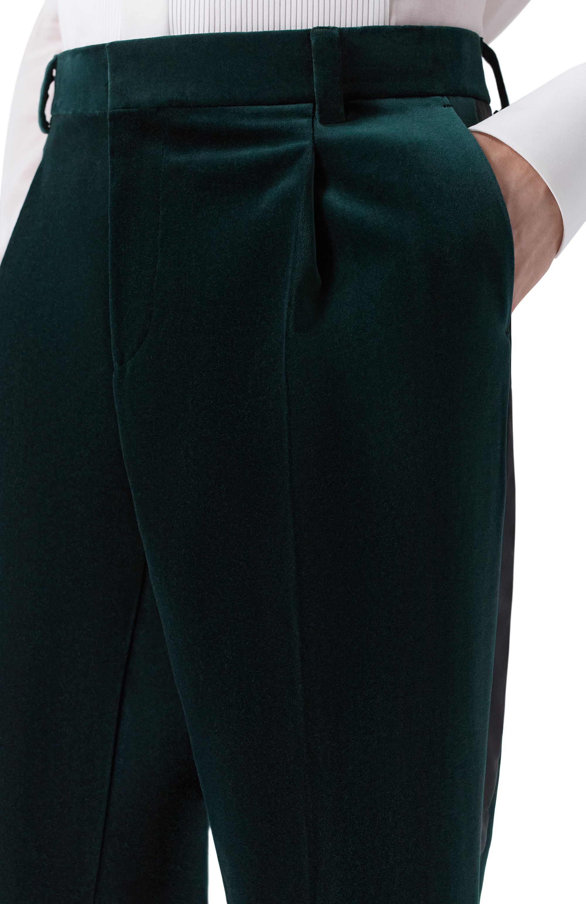 Бархатные брюки HUGO, арт. 50549025, фото 5