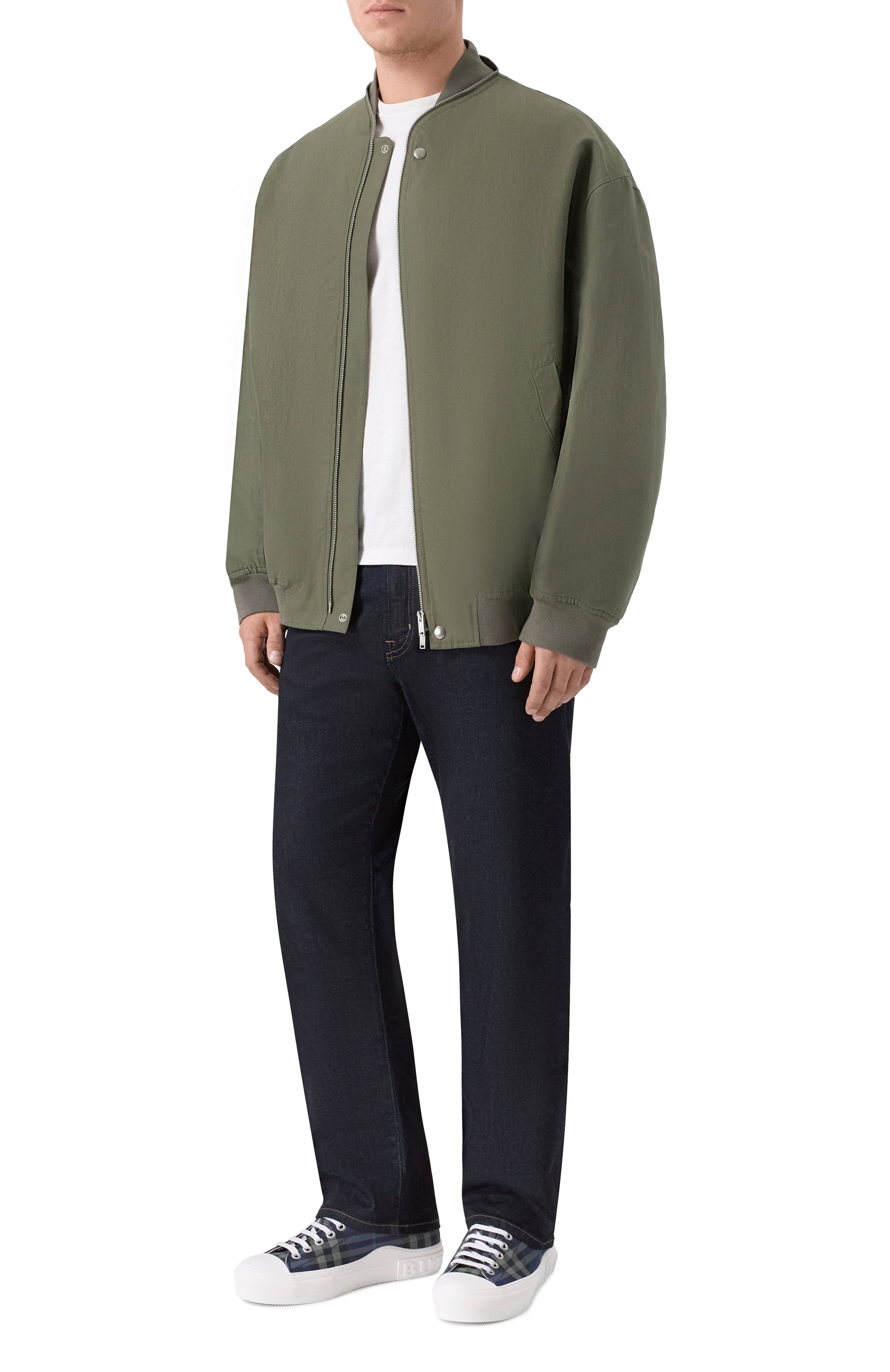 Текстильные кеды jack BURBERRY, арт. 8119161, фото 2