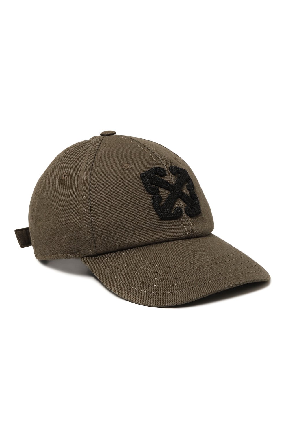 Хлопковая бейсболка OFF-WHITE, арт. 0MLB069F24FAB006, фото 1