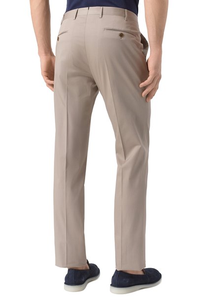 Хлопковые брюки CORNELIANI, арт. 254B01-2514517, фото 4