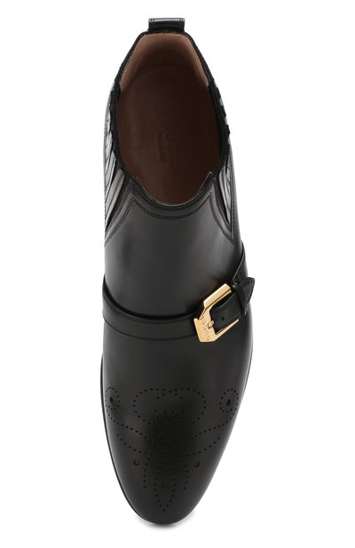 Кожаные ботинки GUCCI, арт. 572992/06F00, фото 5