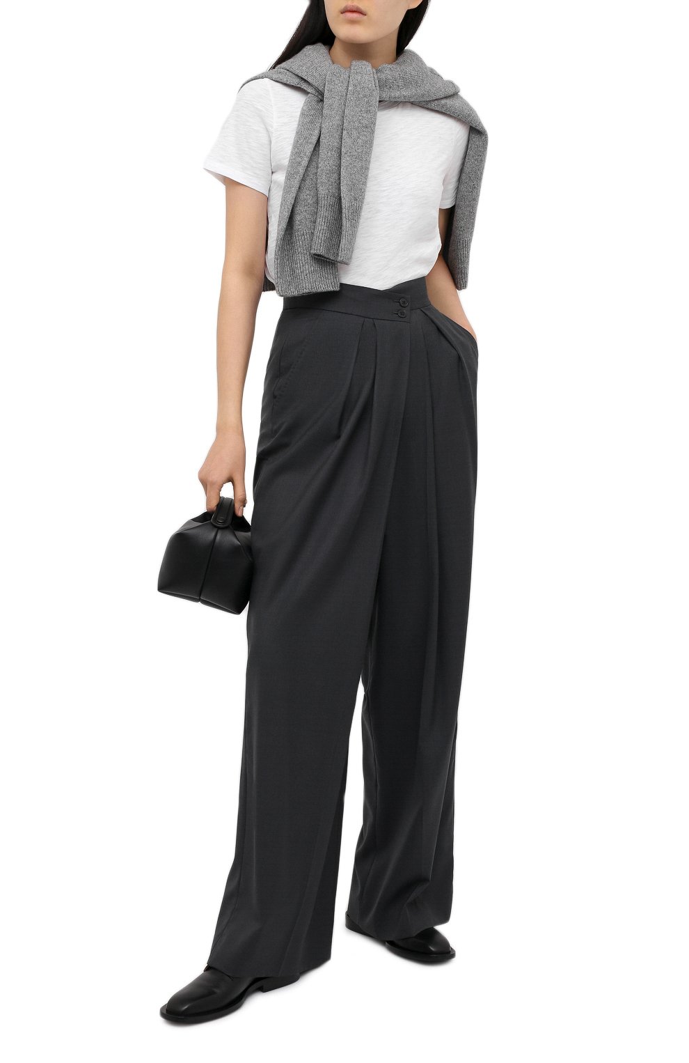 Хлопковая футболка THEORY белого цвета по цене 12600 руб., арт. K0324517, фото 2 Хлопковая футболка THEORY, арт. K0324517, фото 2