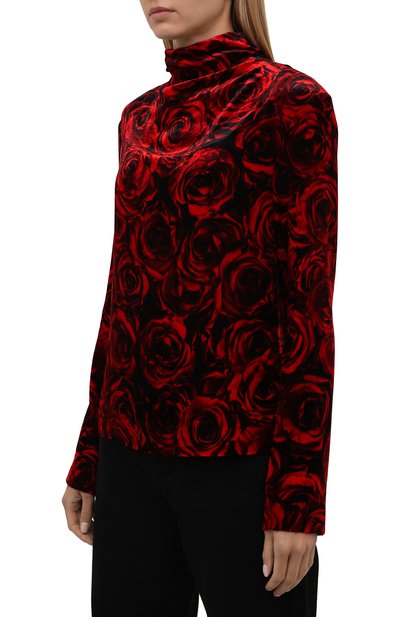 Топ из вискозы и шелка DRIES VAN NOTEN, арт. 212-010754-3007, фото 3