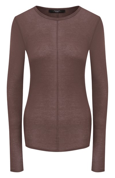 Женская хлопковый лонгслив WEEKEND MAX MARA, арт. VINCITA