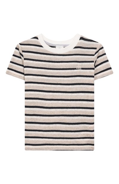 Футболка из вискозы и льна ELEVENTY, арт. EW8P61/J0487/4-8