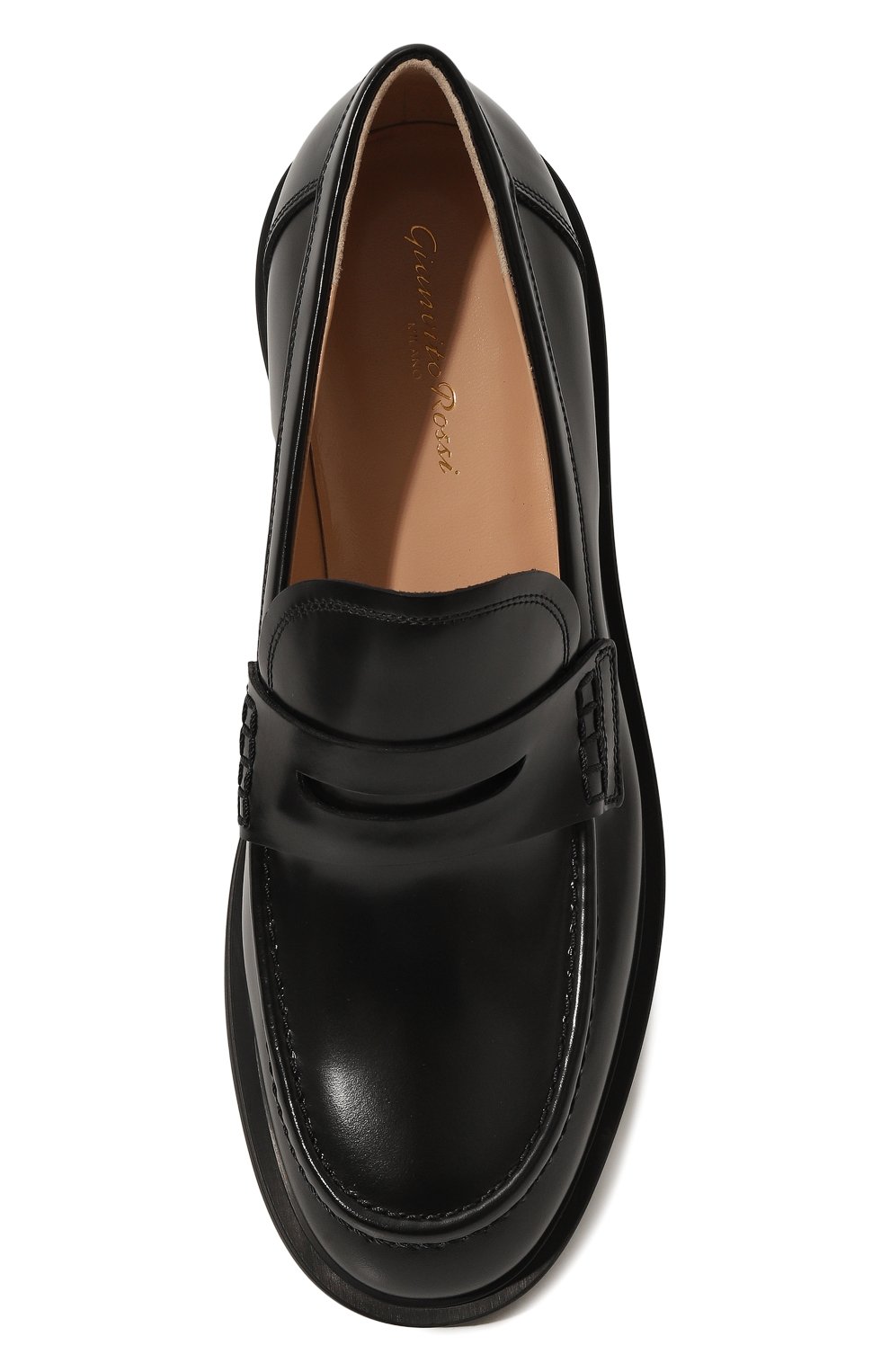 Кожаные пенни-лоферы harris GIANVITO ROSSI, арт. G25283.20G0M.SRANER0, фото 6