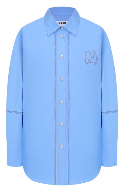Женская хлопковая рубашка MSGM, арт. 3841MDE10X/257100