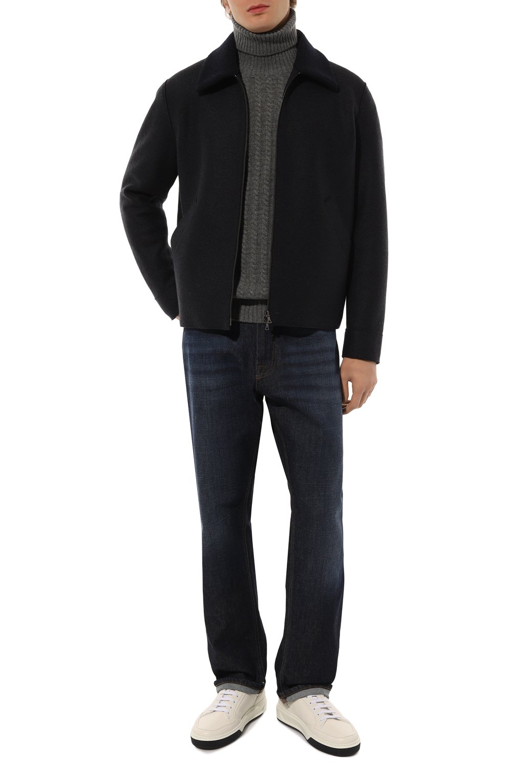 Свитер из шерсти и кашемира ANDREA CAMPAGNA, арт. AC03, фото 2