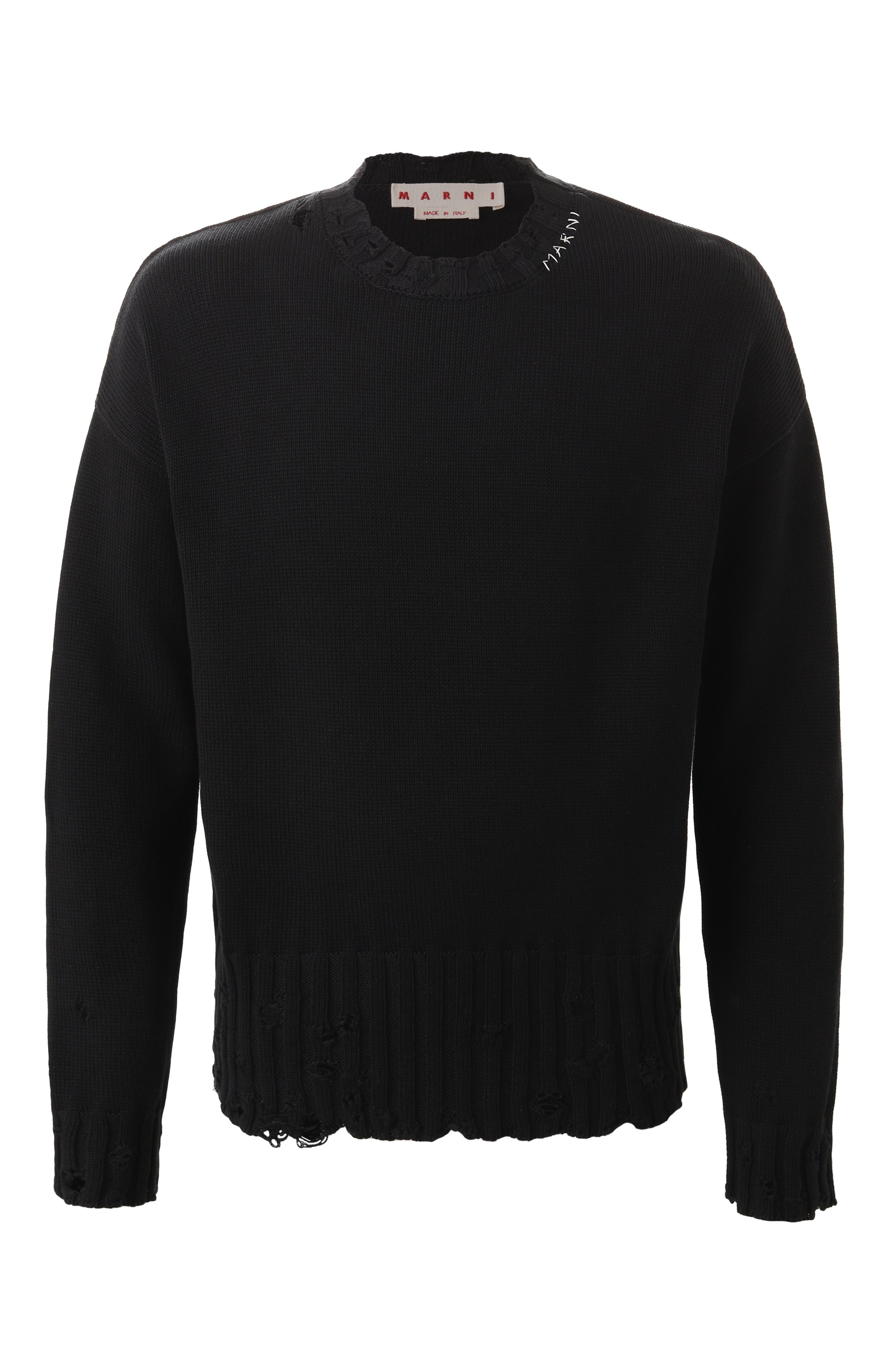 Хлопковый свитер MARNI, арт. GCMG0210A0/UFC652, фото 1