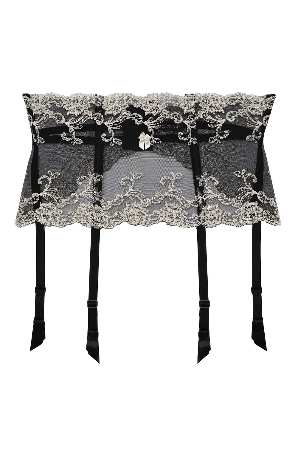 Пояс для чулок AMBRA черно-белого цвета по цене 15700 руб., арт. 3335F, фото 1 Пояс для чулок AMBRA, арт. 3335F, фото 1