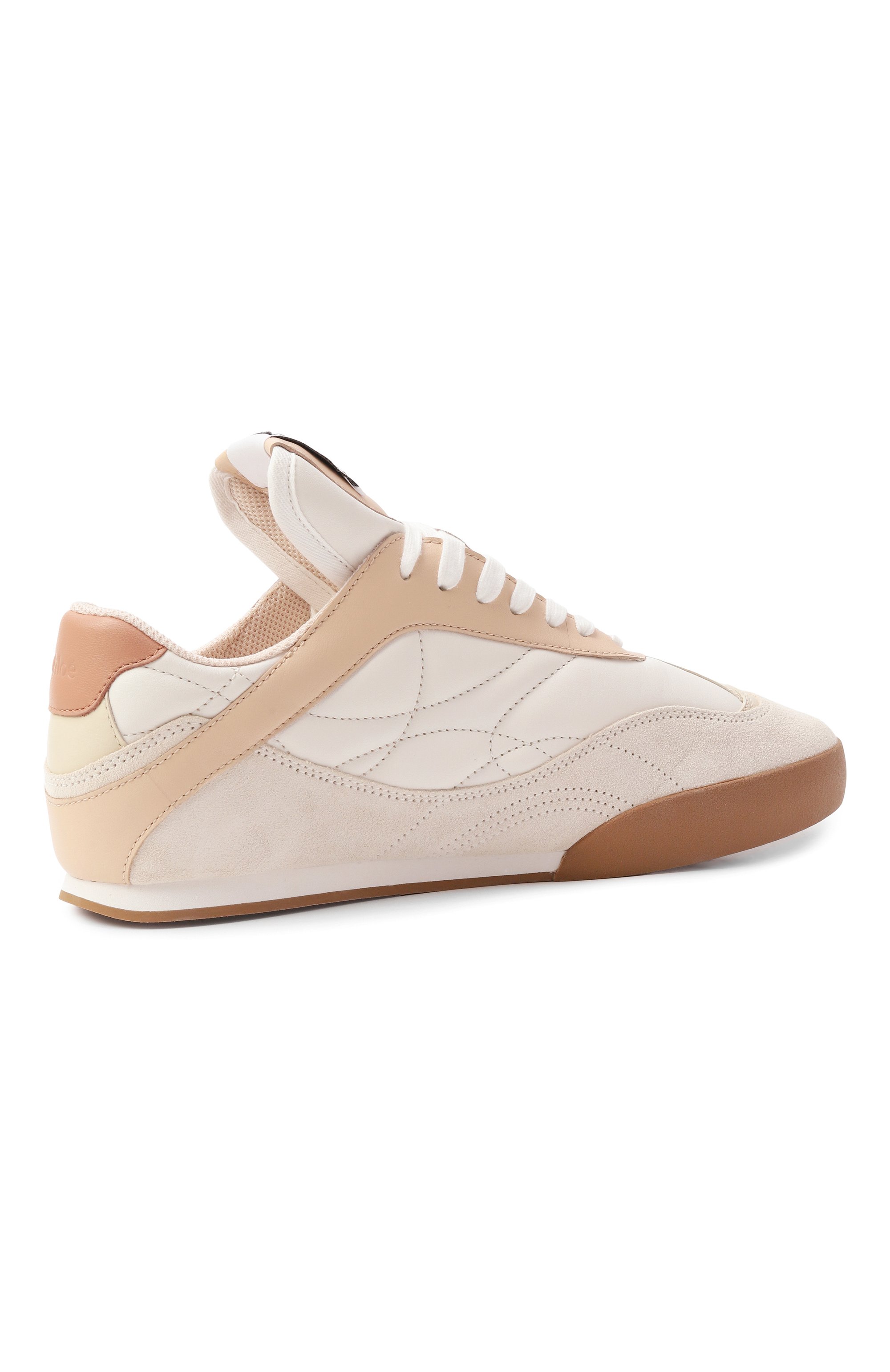 Кожаные кеды kick CHLOÉ, арт. CHC25U07ISL, фото 5