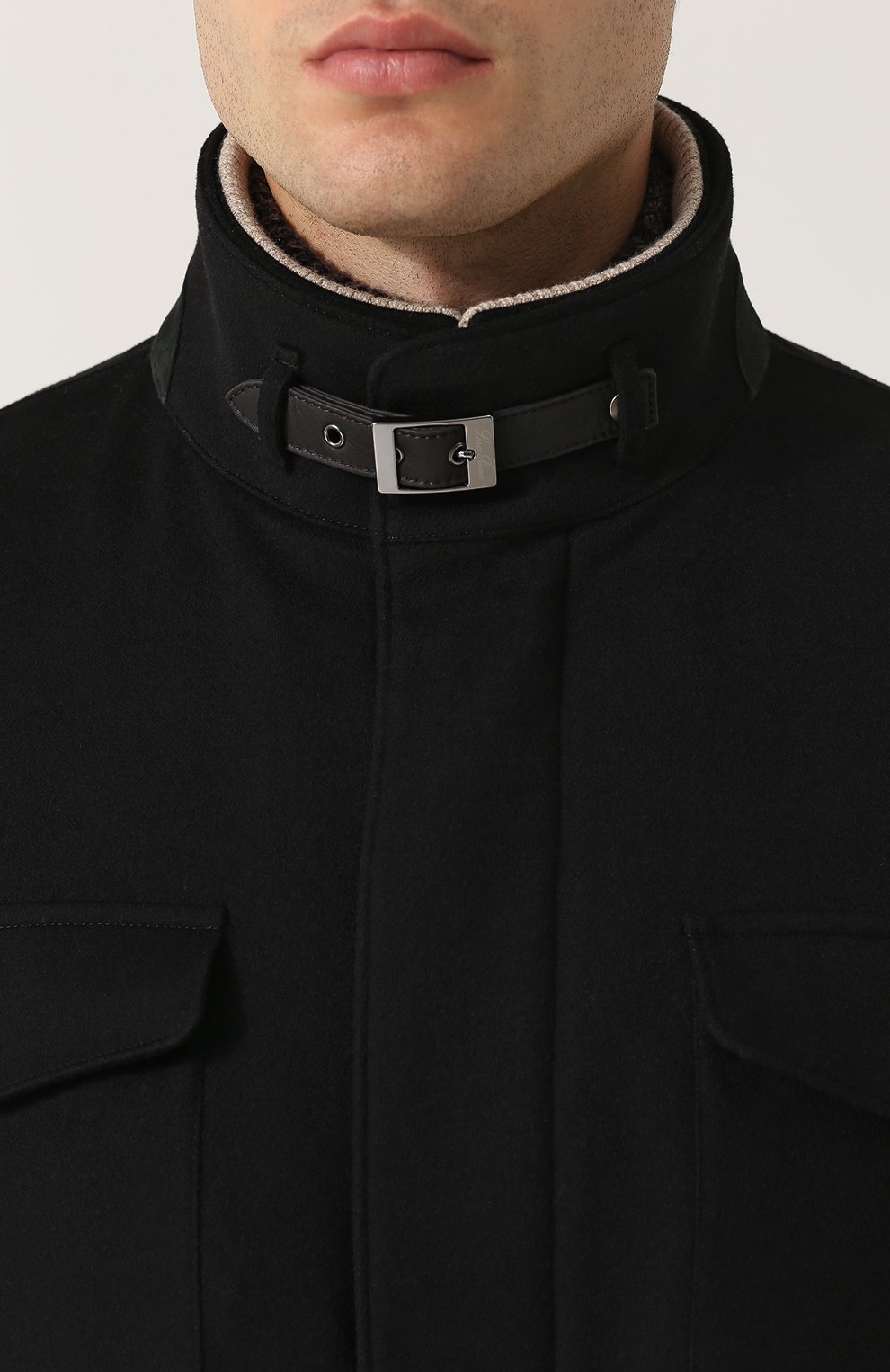 Кашемировая куртка на молнии с меховой подкладкой LORO PIANA, арт. FAG4528, фото 5