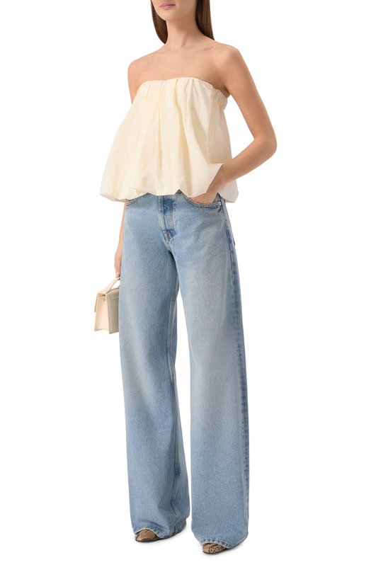 Топ Erika Cavallini P6SF02 Кремовый  P6SF02 Фото 2