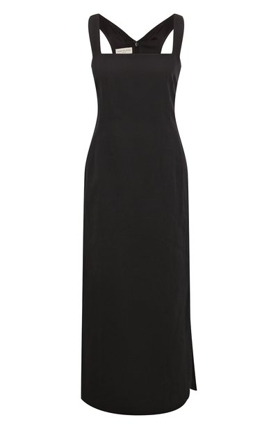 Платье из хлопка и льна DRIES VAN NOTEN, арт. 231-011076-6237, фото 1