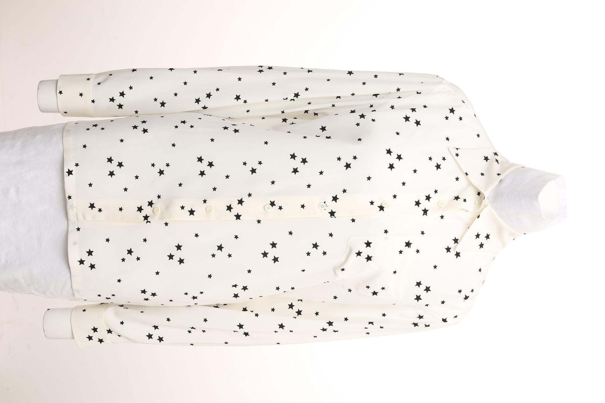 Шелковая рубашка PRADA, арт. P498E-1YHN-F0A72-211, фото 6