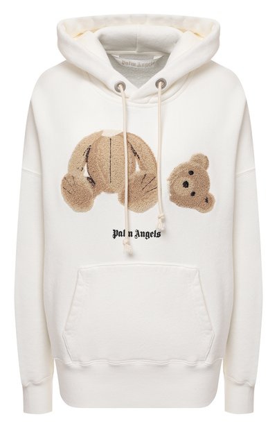 Женский хлопковое худи PALM ANGELS, арт. PWBB023S21FLE0060360