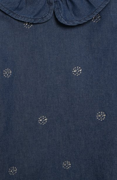 Хлопковое платье SONIA RYKIEL ENFANT, арт. 19W1DR06, фото 3