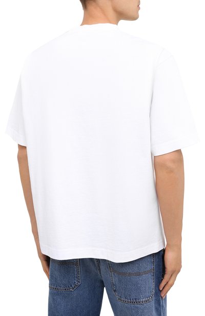 Хлопковая футболка ACNE STUDIOS, арт. BL0198, фото 4