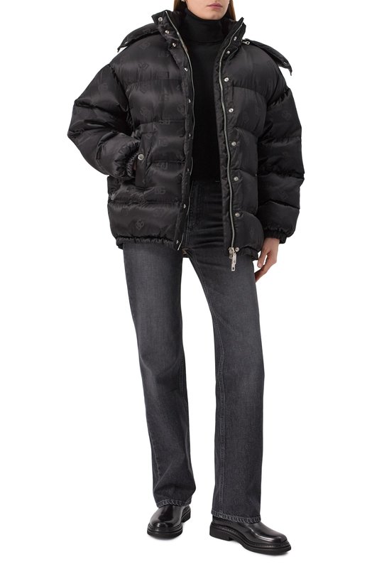Пуховик Dolce & Gabbana F9R89T/FJSCW Чёрный  F9R89T/FJSCW Фото 2