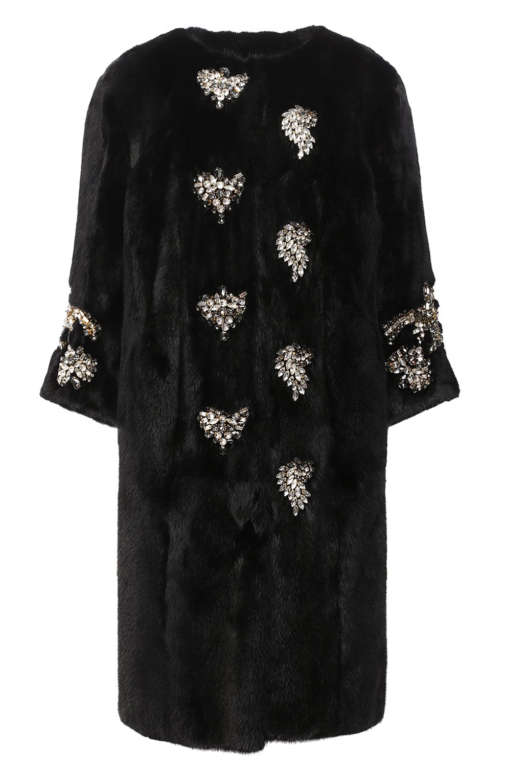 Шуба из меха норки DOLCE & GABBANA, арт. 0102/F0P25F/FUPLH, фото 1