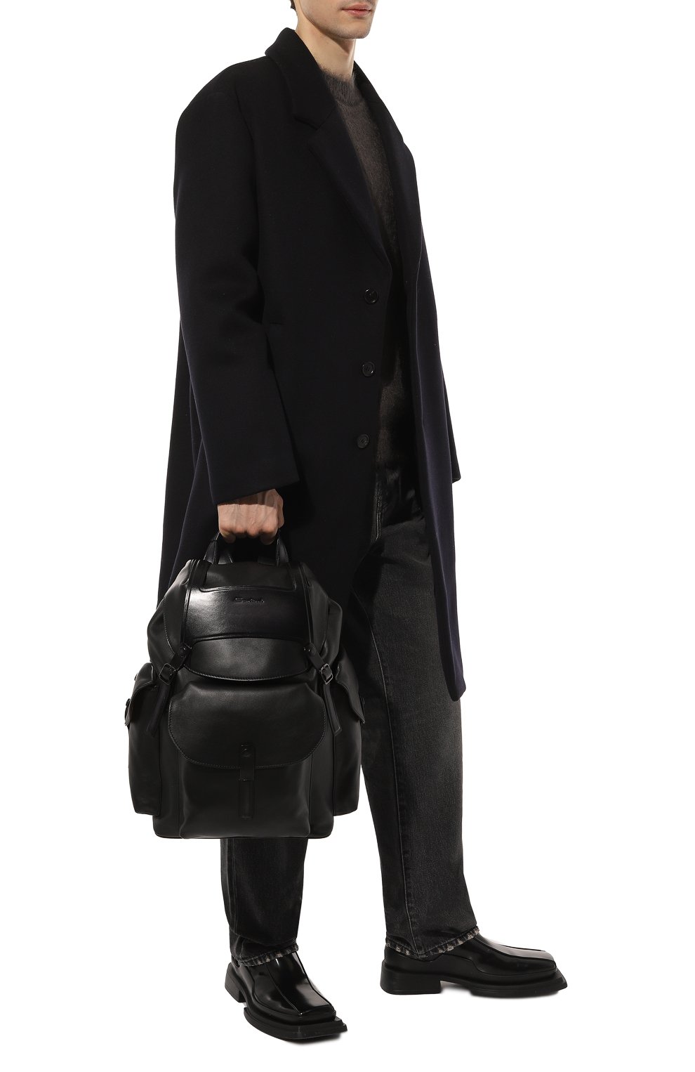 Кожаный рюкзак SANTONI, арт. UIBBA2273DB-GSP9N01, фото 7