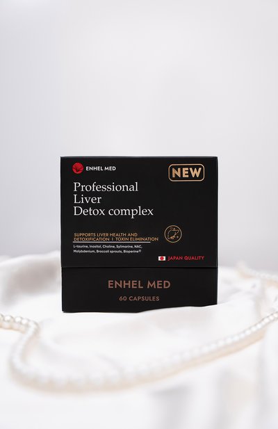 Бад professional liver detox complex (60шт.) ENHEL BEAUTY, арт. 4660520360198, фото 4