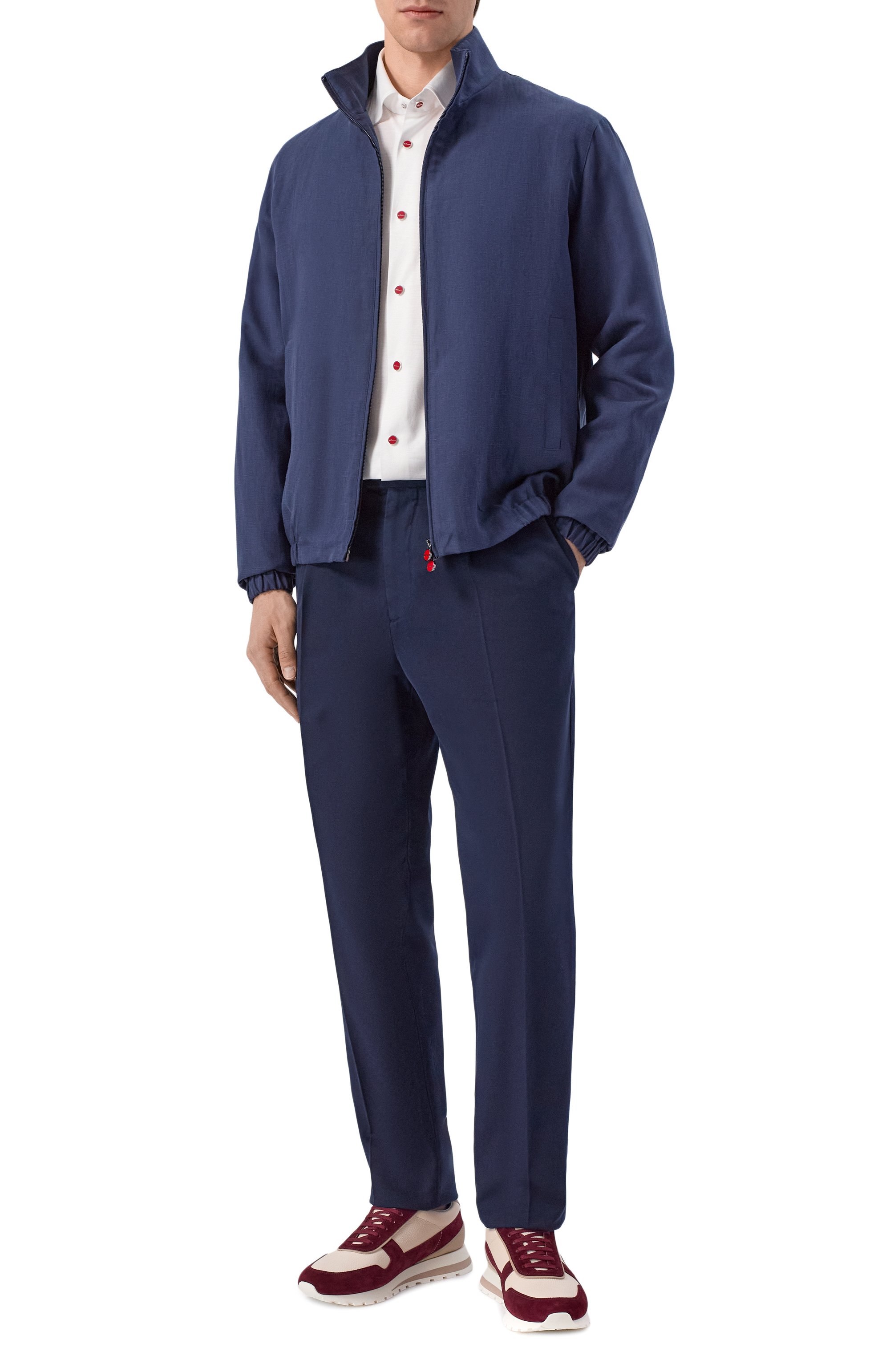 Хлопковая рубашка KITON, арт. UMCNERPH09665, фото 2