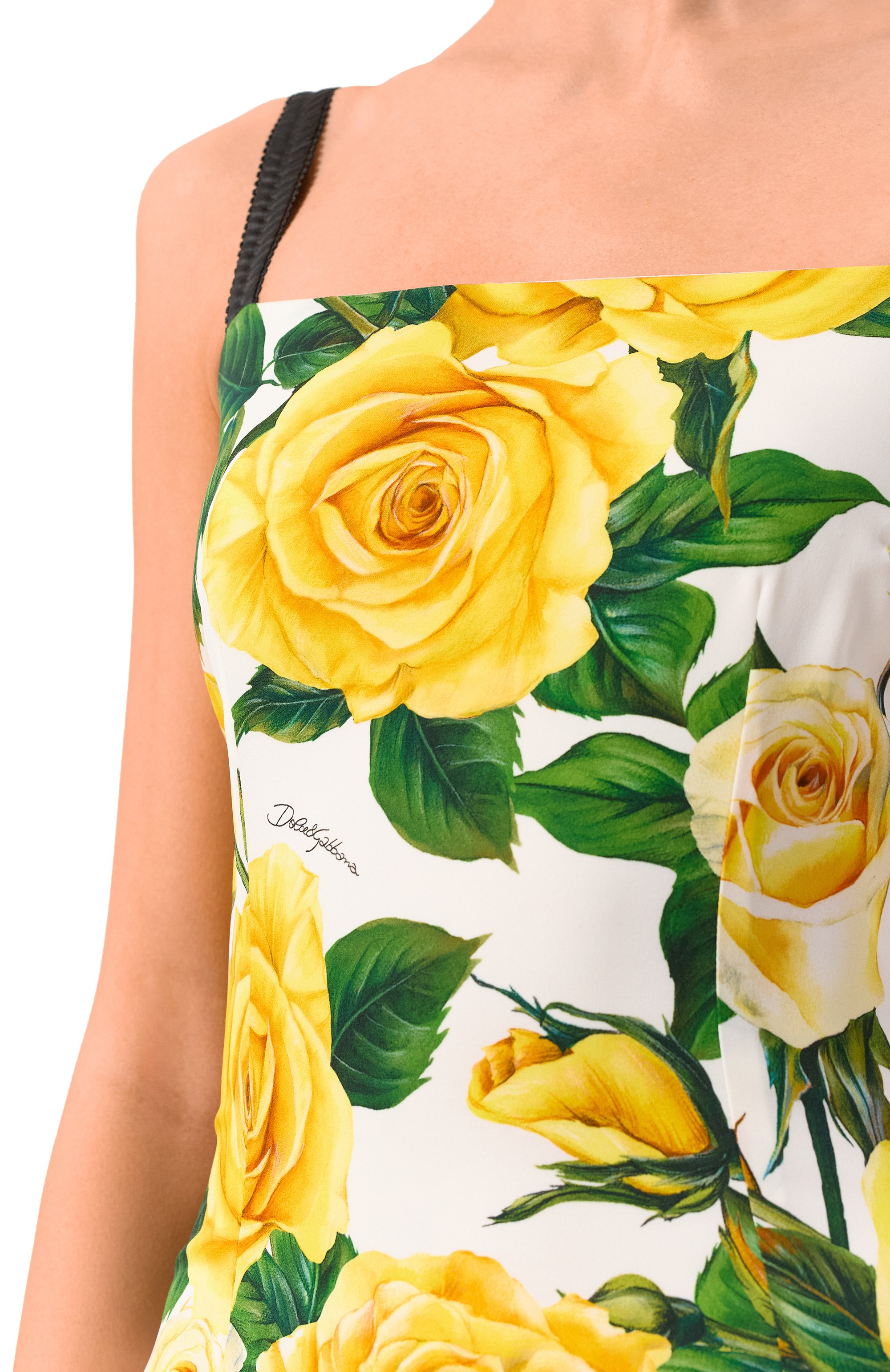 Шелковое платье DOLCE & GABBANA, арт. F6AWJT/FSA4Q, фото 5