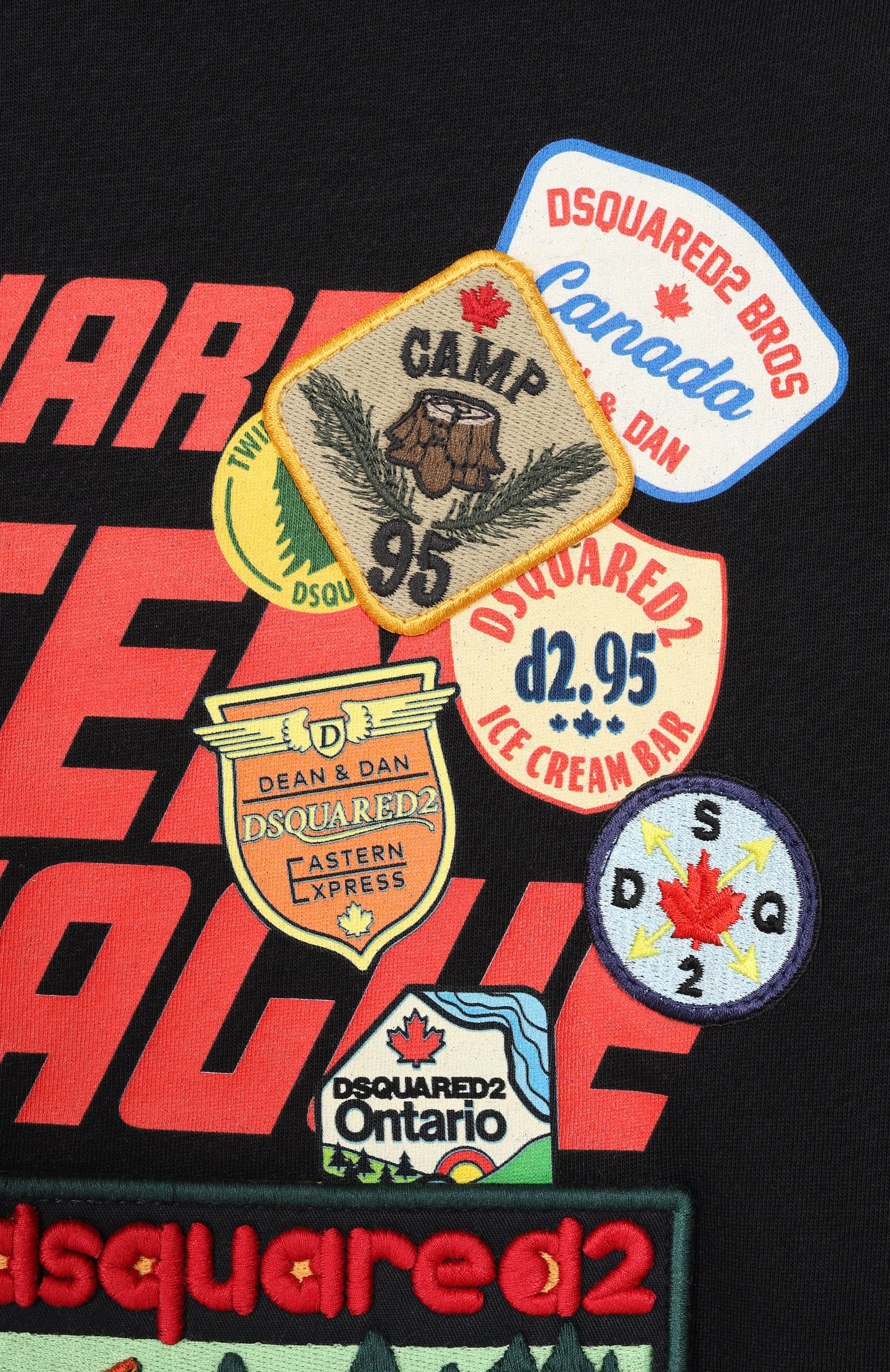 Хлопковая футболка DSQUARED2, арт. DQ3165/D0ACD, фото 3