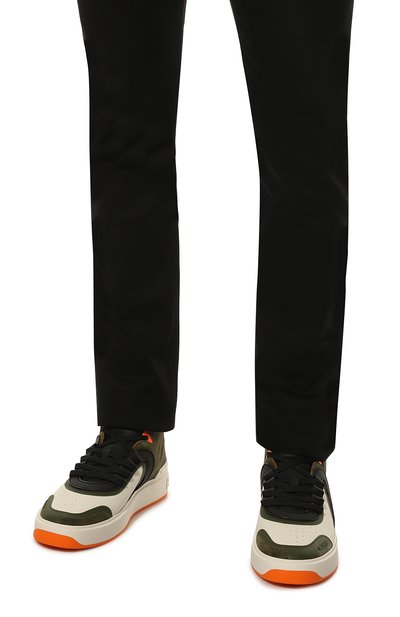 К ожаные кеды b-skate BALMAIN, арт. XM1VG293/LGRC, фото 3