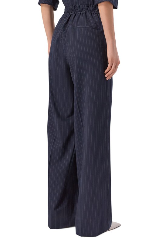 Шерстяные брюки Kiton D61110K0970G Синий  D61110K0970G Фото 4