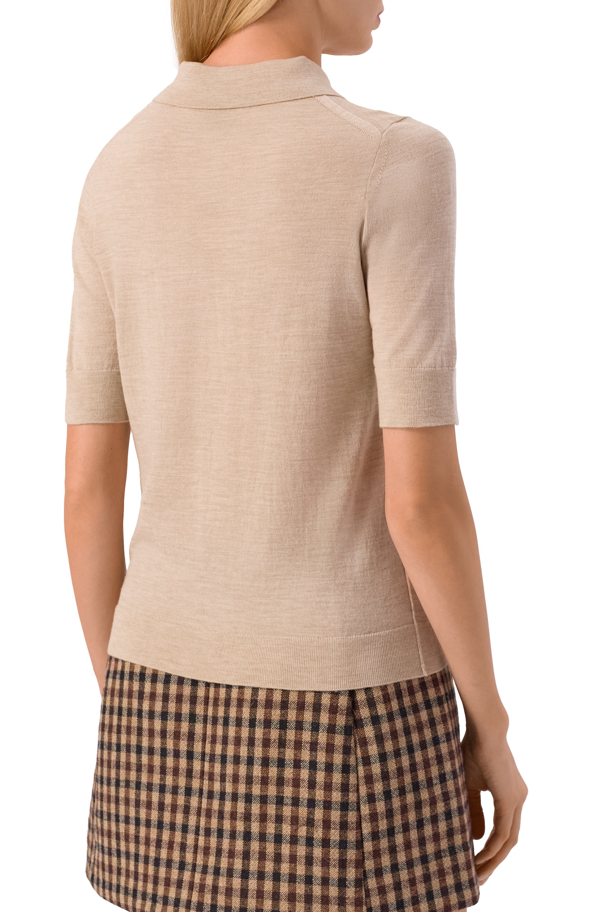 Шерстяное поло BOSS, арт. 50545015, фото 4