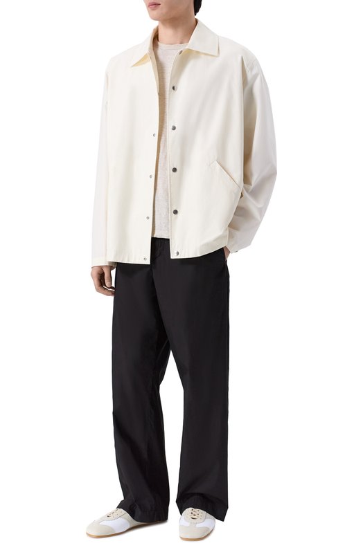 Кожаные кеды Dries Van Noten 021725/0117 Белый  021725/0117 Фото 2