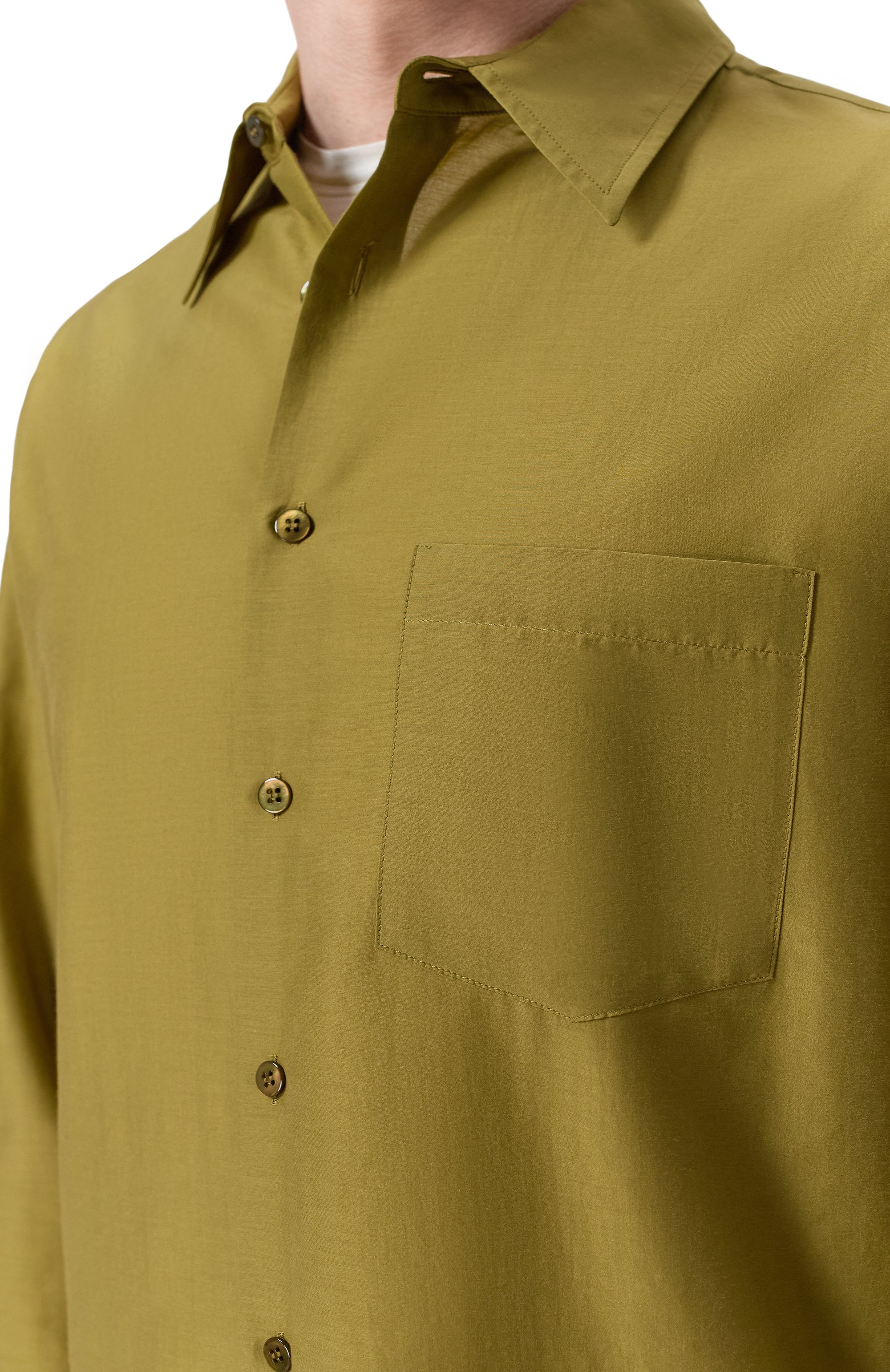 Рубашка из хлопка и шелка MVST, арт. M26.2PM.B010/F129, фото 5