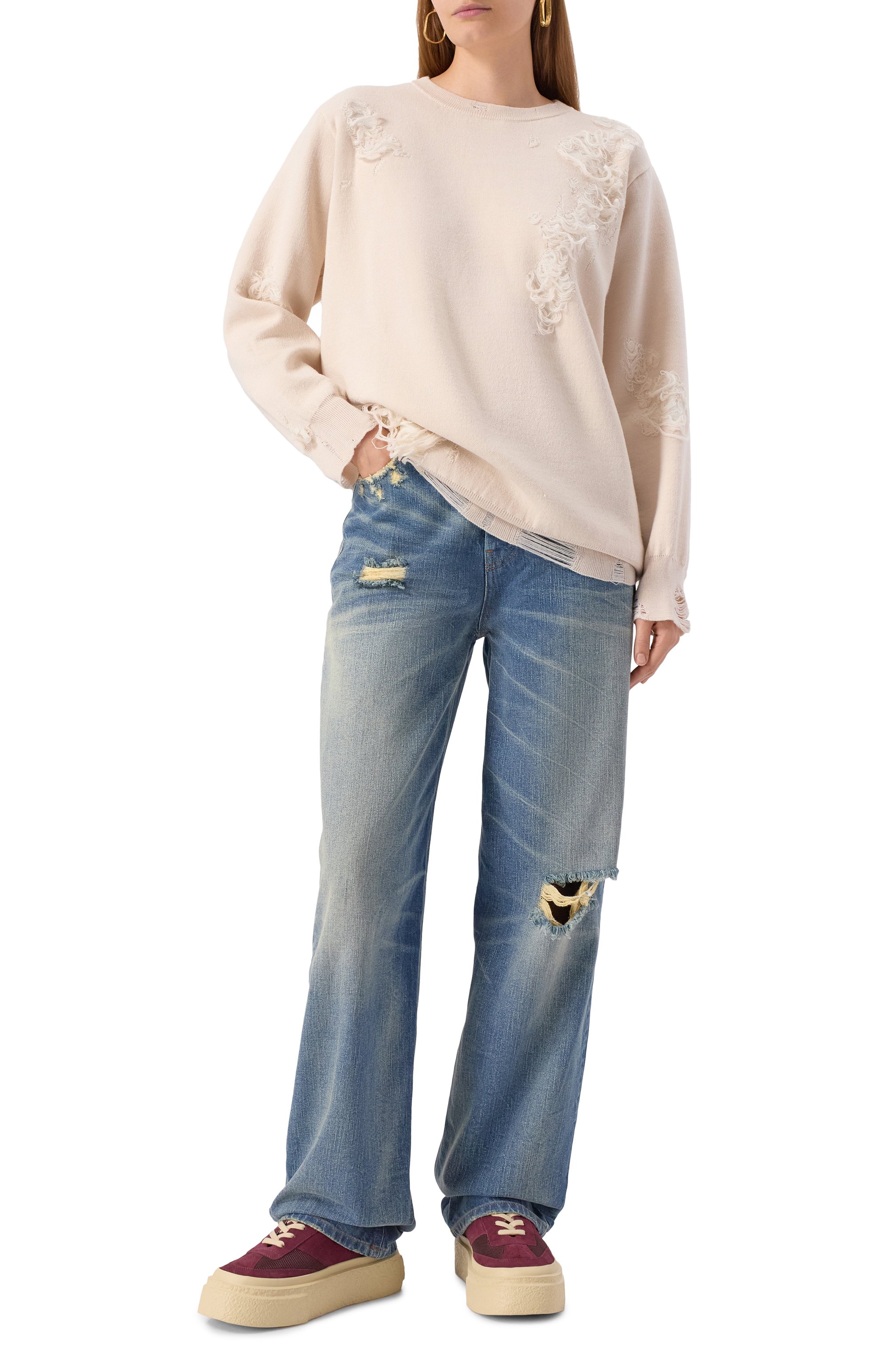 Комбинированные кеды MM6, арт. S59WS0236/P8305, фото 2