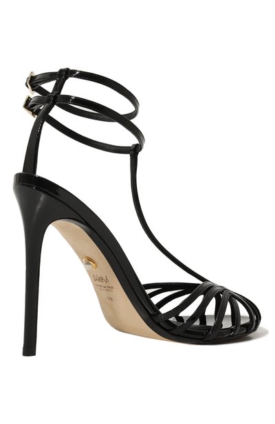 Кожаные босоножки stella ALEVI MILANO черного цвета по цене 87550 руб., арт. L19W7002.U.0004997, фото 5 Кожаные босоножки stella ALEVI MILANO, арт. L19W7002.U.0004997, фото 5