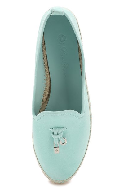 Замшевые эспадрильи espadrillas my charms с декором LORO PIANA, арт. FAF6258, фото 5