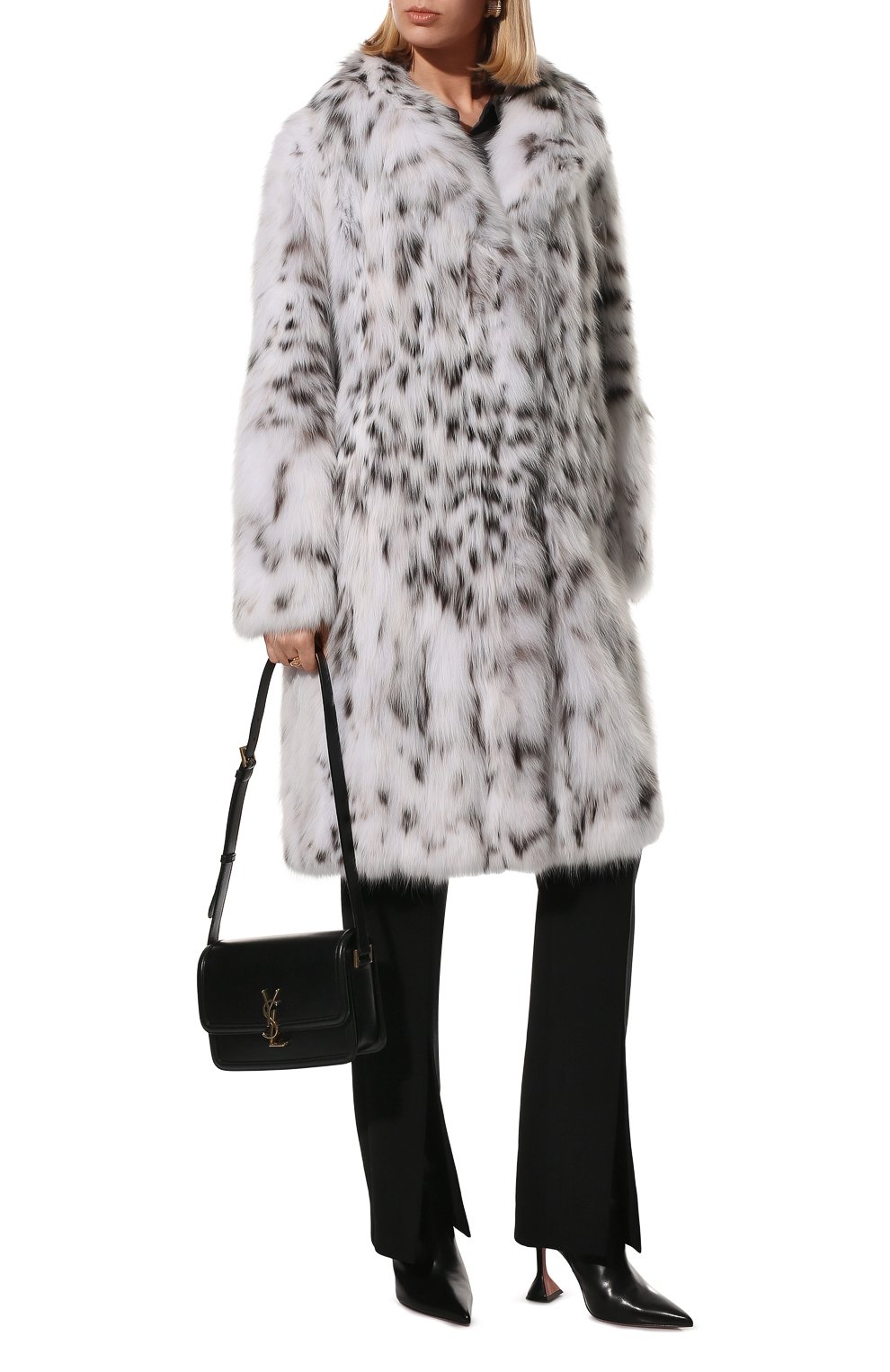 Шуба из меха рыси KITON, арт. D54689X0489A/LRUF, фото 2