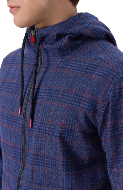 Рубашка из шерсти и шелка KITON, арт. UMC010K0616E14, фото 5