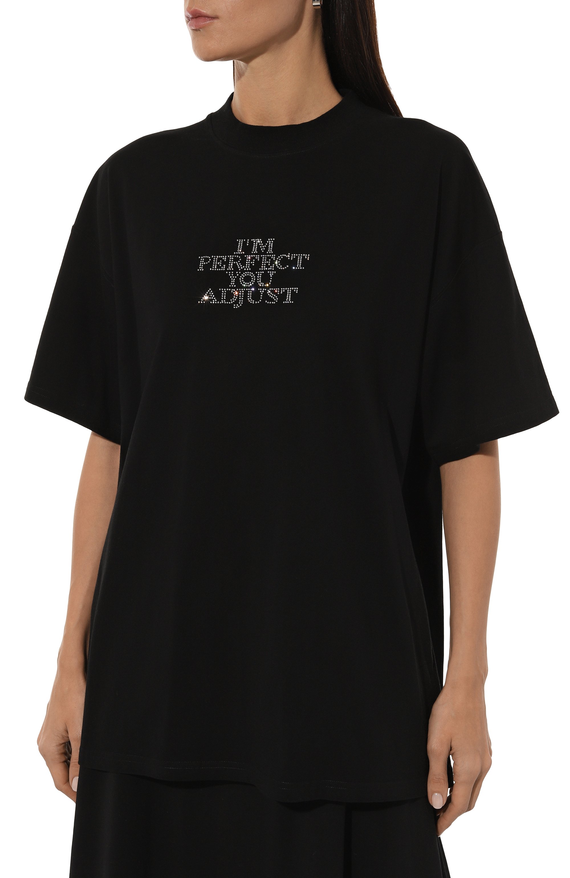 Хлопковая футболка VETEMENTS, арт. UA66TR680B, фото 3