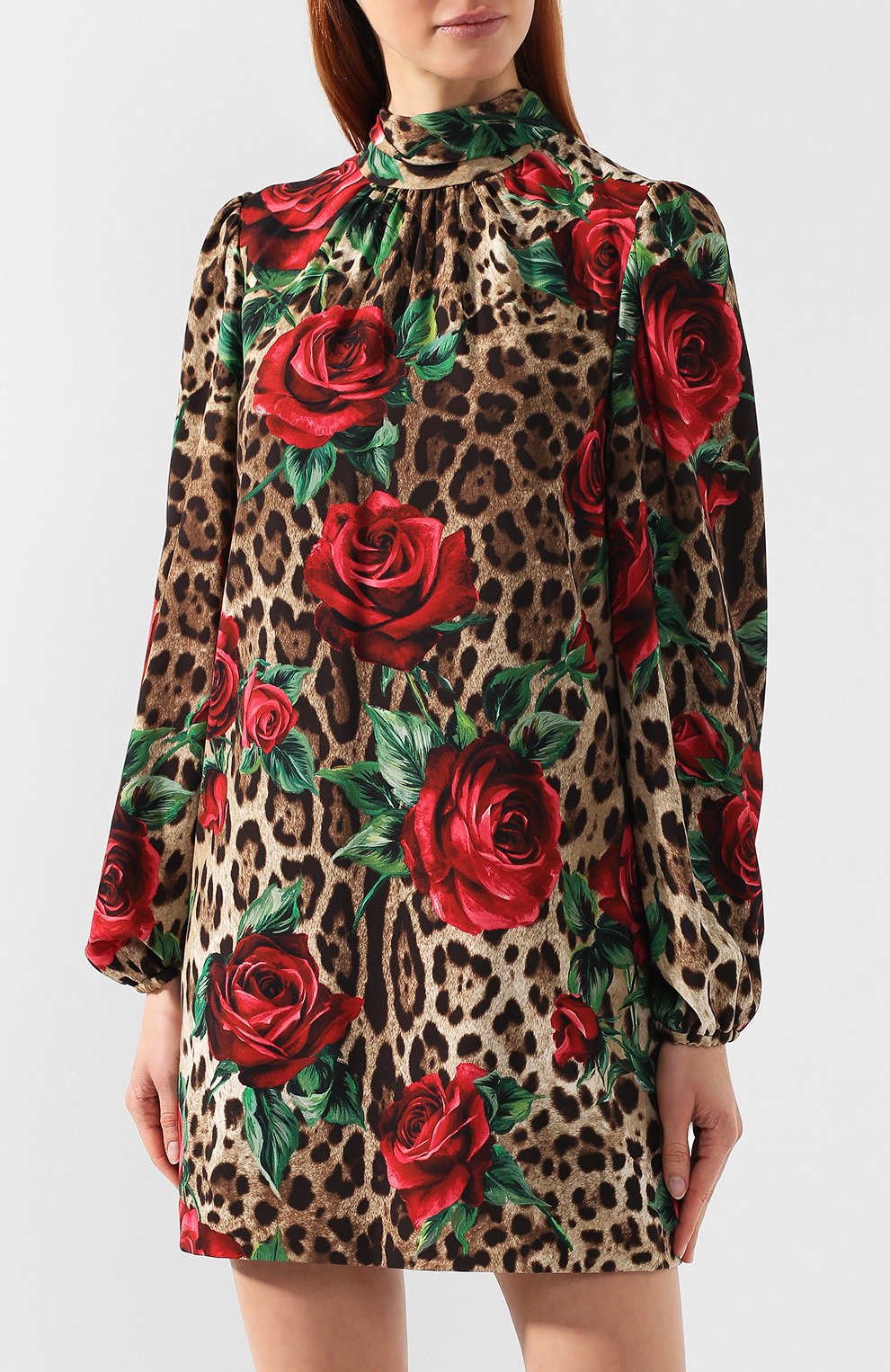 Шелковое платье DOLCE & GABBANA, арт. F6C1IT/FSAXZ, фото 3