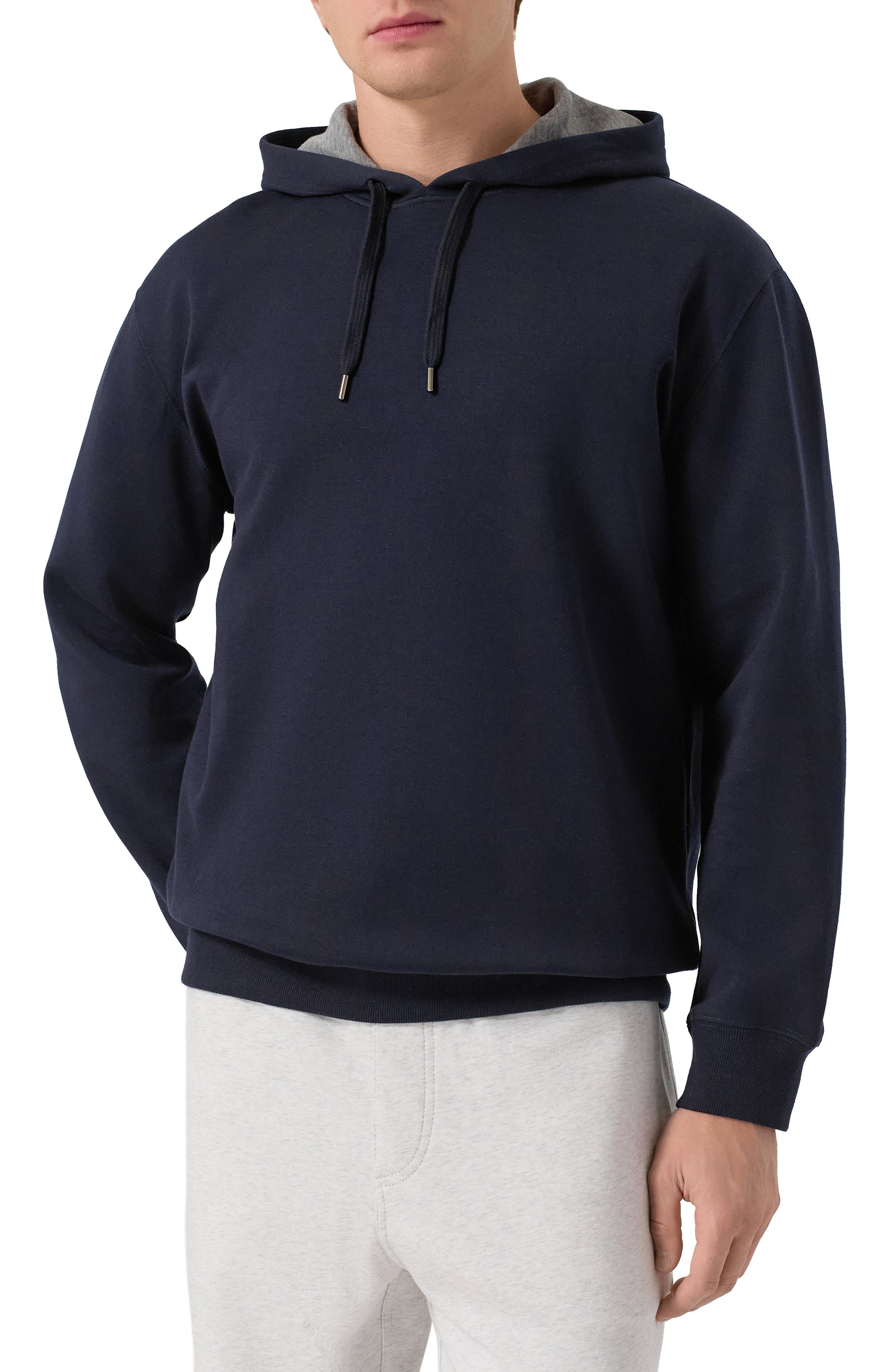 Худи из хлопка и �кашемира BRUNELLO CUCINELLI, арт. MM8319021G, фото 3