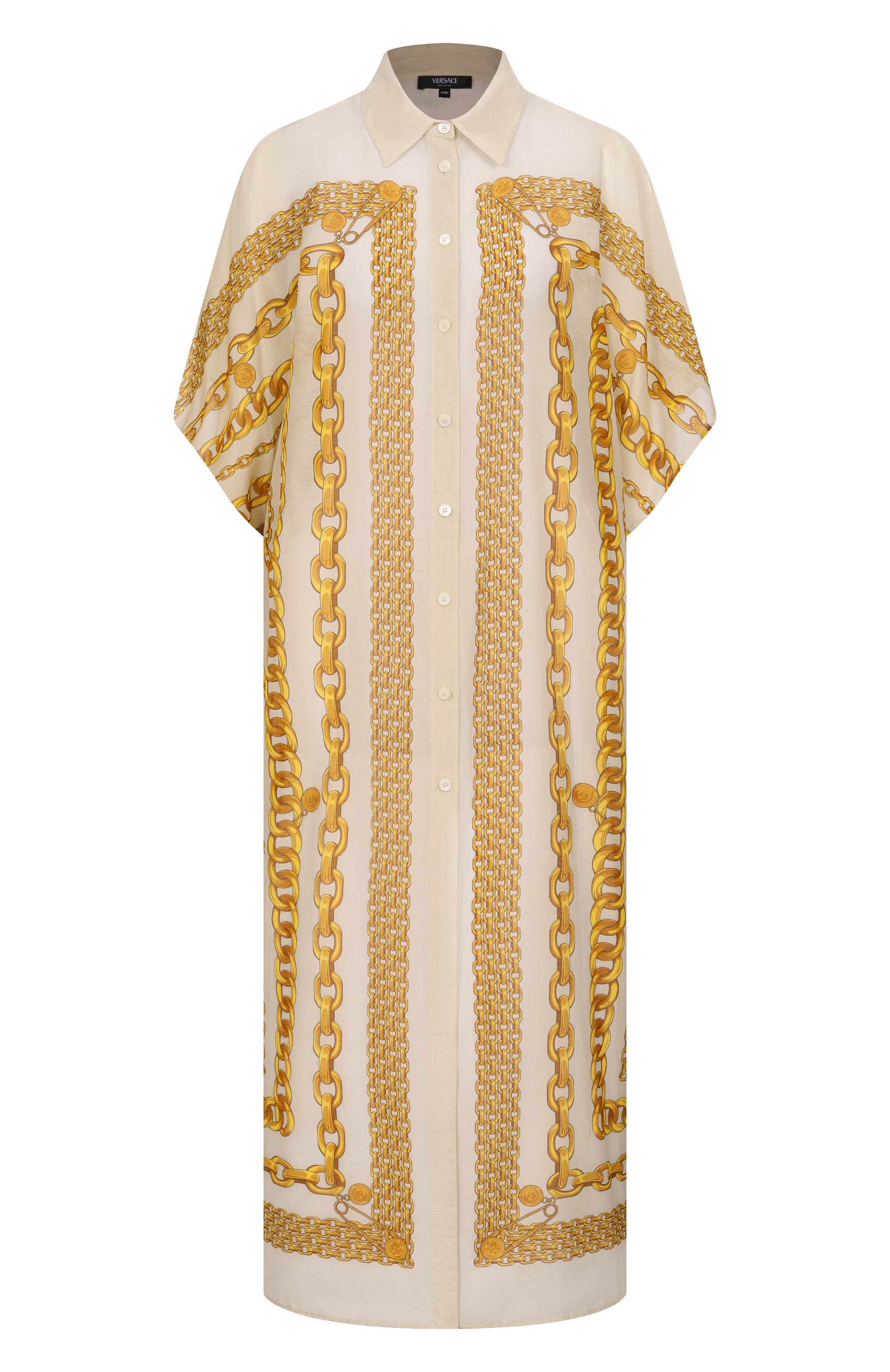 Туника из хлопка и шелка VERSACE, арт. 1010808/1A13689, фото 1