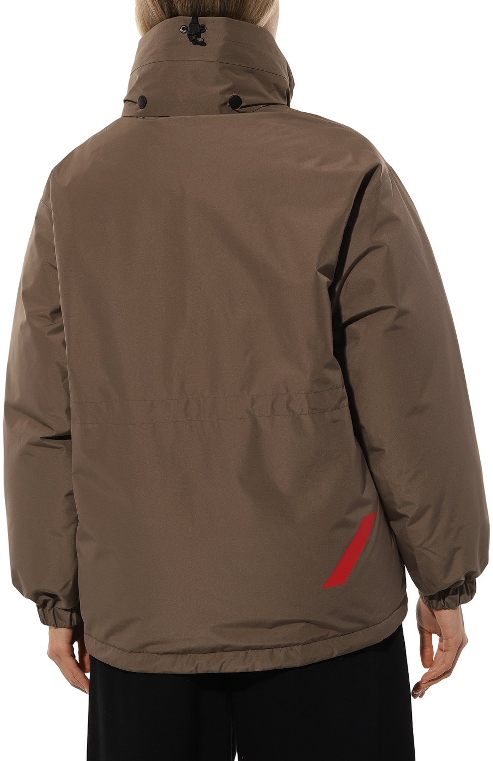 Пуховик AFTER LABEL коричневого цвета по цене 73650 руб., арт. MINT0/P048, фото 4 Пуховик AFTER LABEL, арт. MINT0/P048, фото 4