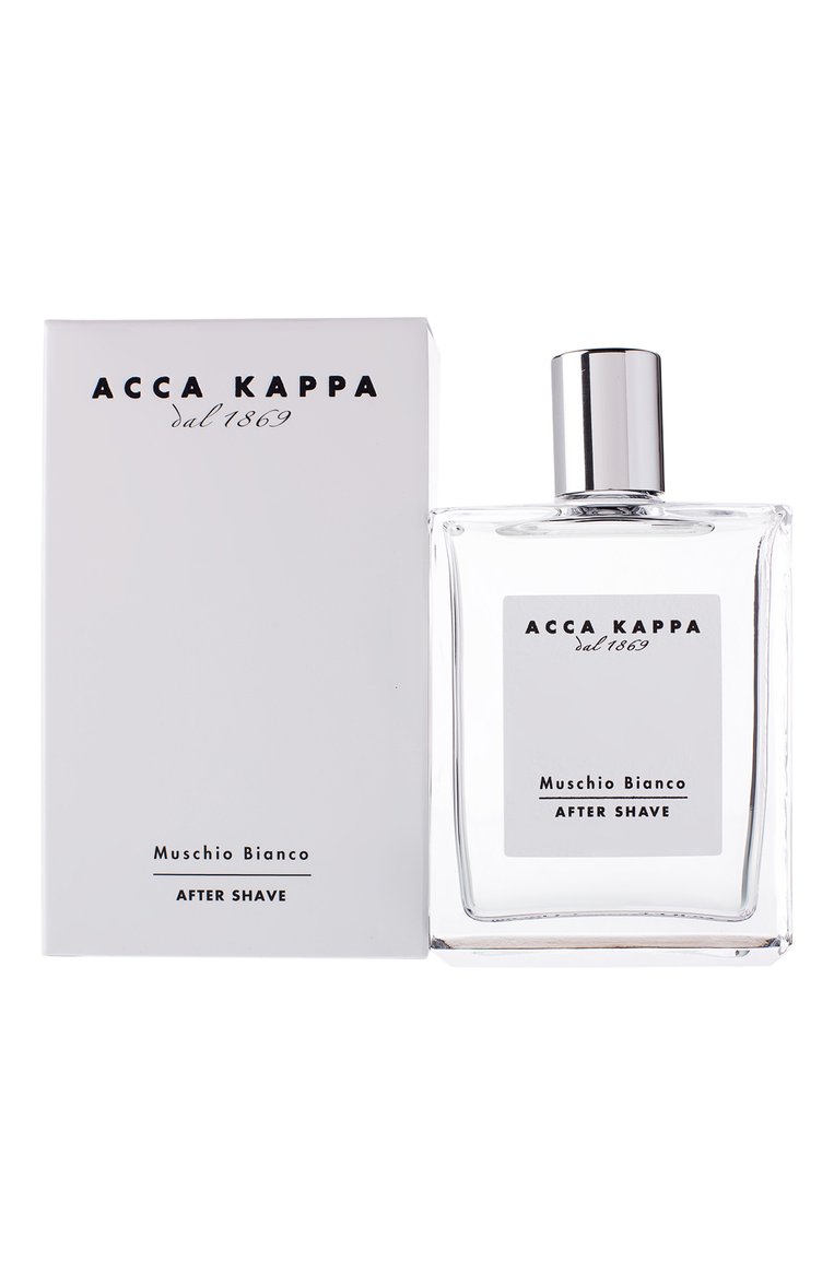 Мужская лосьон после бритья muschio bianco (100ml) ACCA KAPPA бесцветного цвета, арт. 853254 | Фото 2 (Нос: Не проставлено; Региональные ограничения белый список (Axapta Mercury): Не проставлено; Назначение: После бритья; Тип продукта: Лосьоны; Ограничения д�оставки: flammable)